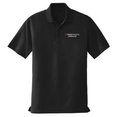 K110 | Deep Black | Embroidered Trinity LifeSource - Dry Zone ® UV Micro Mesh Polo Thumbnail